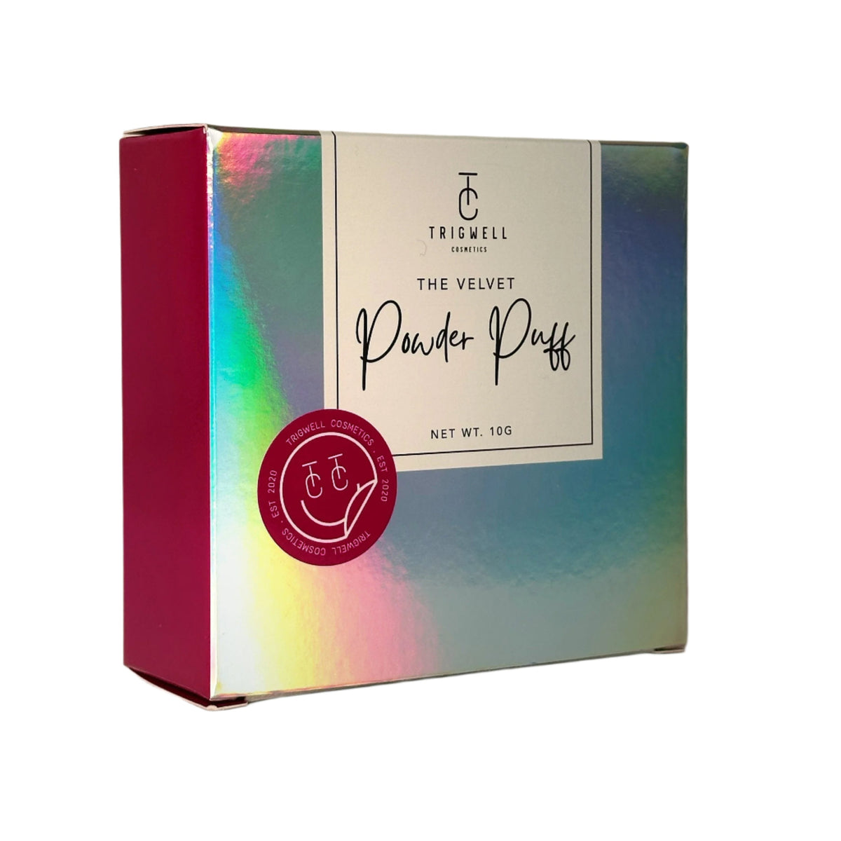 Velvet Powder Puff (Limited Edition Berry) Trigwell Cosmetics