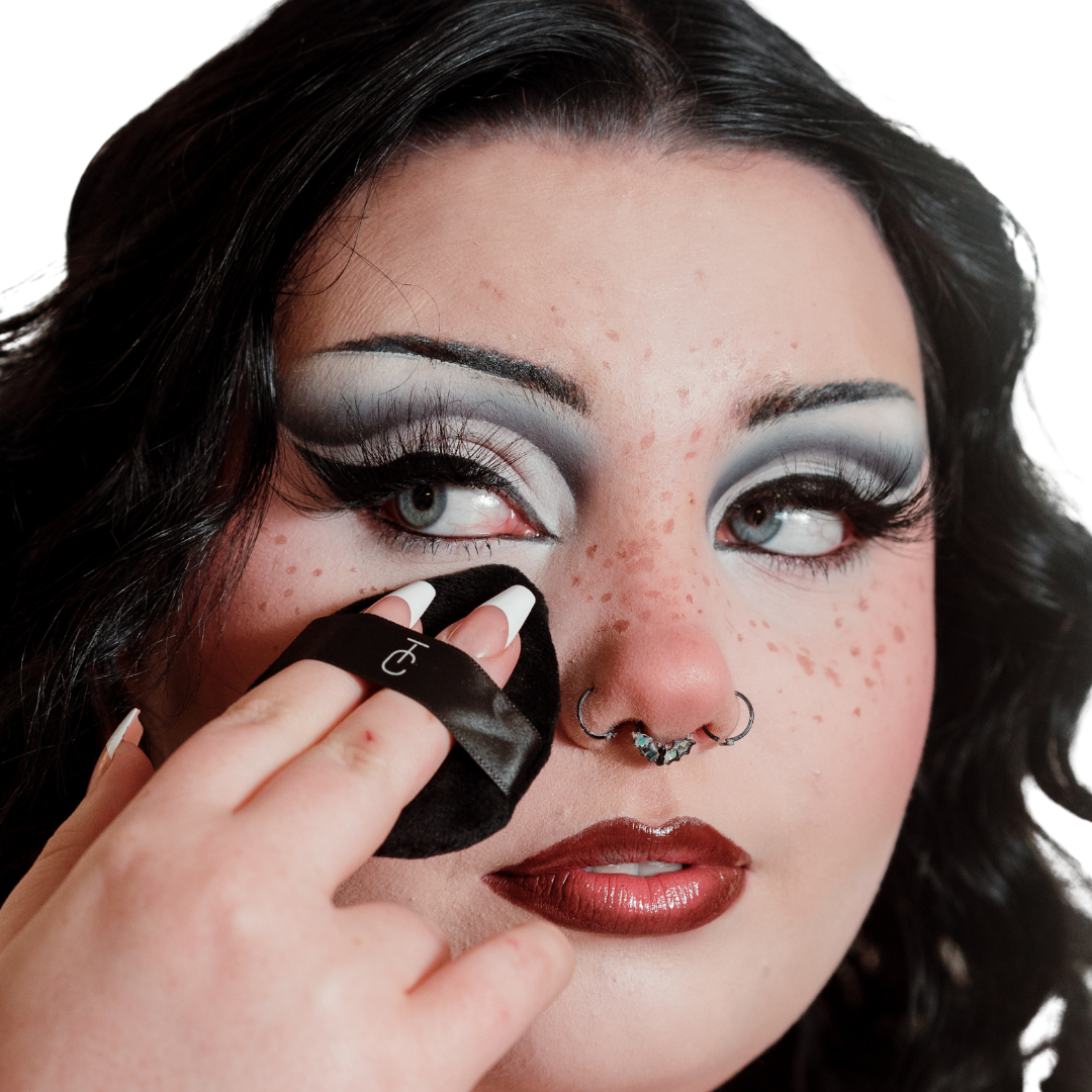 Mini Velvet Powder Puff