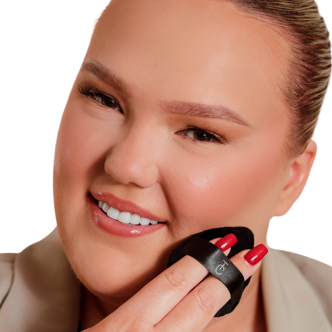 Mini Velvet Powder Puff