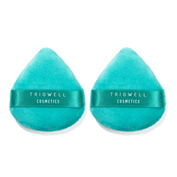 Velvet Mini Puff Duo - Limited Edition Turquoise
