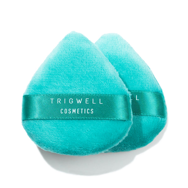 Velvet Mini Puff Duo - Limited Edition Turquoise